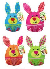 Windel Funny Easter Fabric Heads Filled with Assorted Chocolates 105g