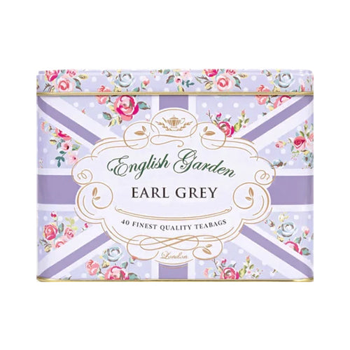 Ahmad English Garden Caddy Earl Grey Tea Bags 80g