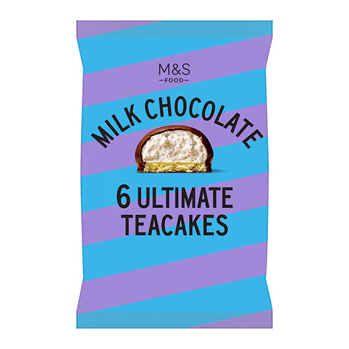 Marks and Spencer Milk Chocolate 6 Ultimate Teacakes 180g