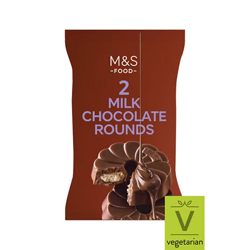 Marks and Spencer Outrageously Chocolatey Milk Chocolate Rounds 200g