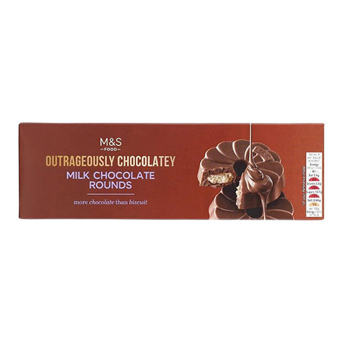 Marks and Spencer Outrageously Chocolatey Milk Chocolate Rounds 200g