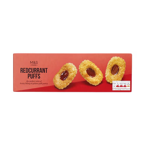 Marks and Spencer Redcurrant Puffs 100g