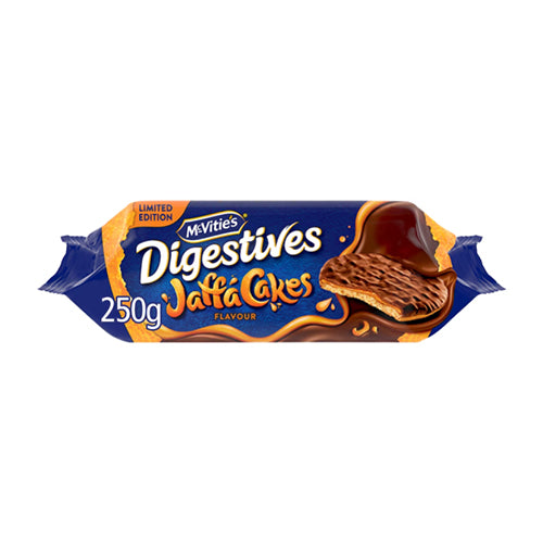McVities Digestives Jaffa Cakes  HEAT SENSITIVE ITEM. PLEASE ADD ITEM 122942 TO THE ORDER TO TRY TO PROTECT CHOCOLATES FROM HEAT DAMAGE. 250g