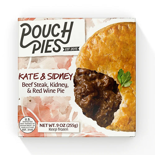 Pouch Pies Beef Steak Kidney and Red Wine 198g