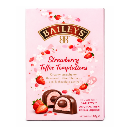 Baileys Strawberry Temptations Box 80g