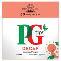 PG Tips Tea Decaf (Pack of 35 Pyramid Tea Bags) 101g