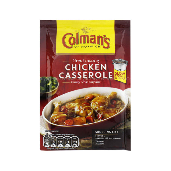 Colmans Seasoning Mix Chicken Casserole 40g