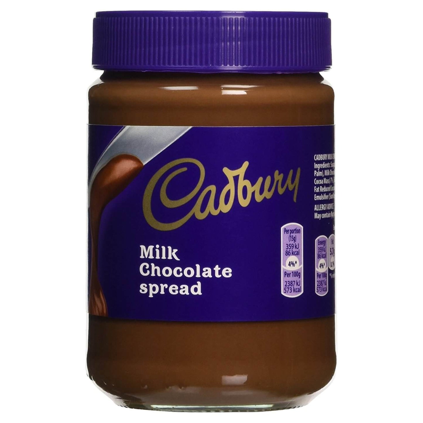 Cadbury Spread Milk Chocolate HEAT SENSITIVE ITEM. PLEASE ADD ITEM 122942 TO THE ORDER TO TRY TO PROTECT CHOCOLATES FROM HEAT DAMAGE 400g