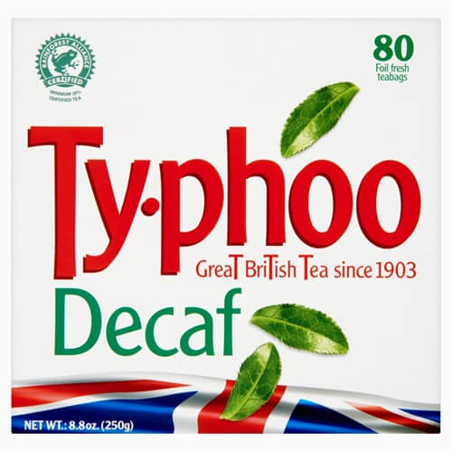 Typhoo Decaf (80 Tea Bags) 250g