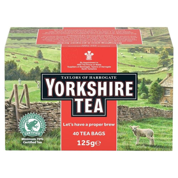 Taylors of Harrogate Yorkshire Red (Pack of 40 Tea Bags) 125g
