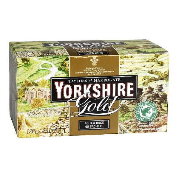 Taylors of Harrogate Yorkshire Gold (Pack of 40 tea Bags) 125g