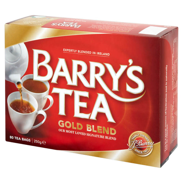 Barrys Gold Tea Bags (Pack of 80) 250g