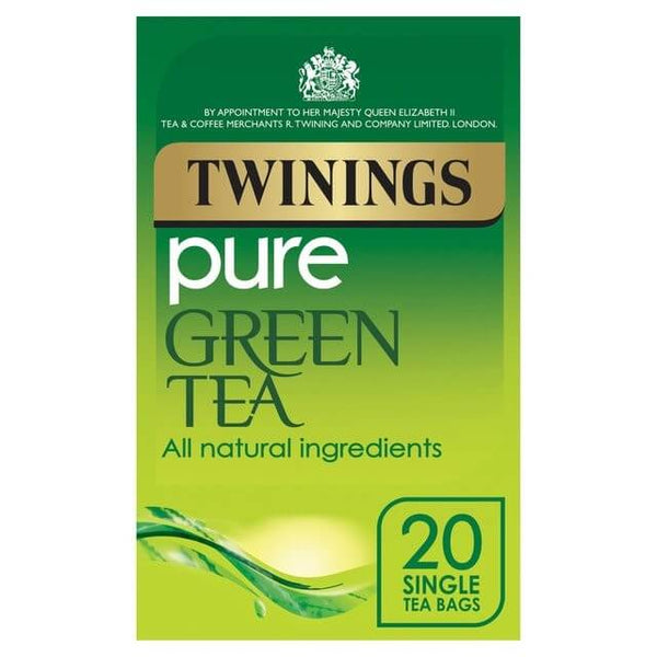 Twinings Green Pure (Pack of 20 Tea Bags) 50g