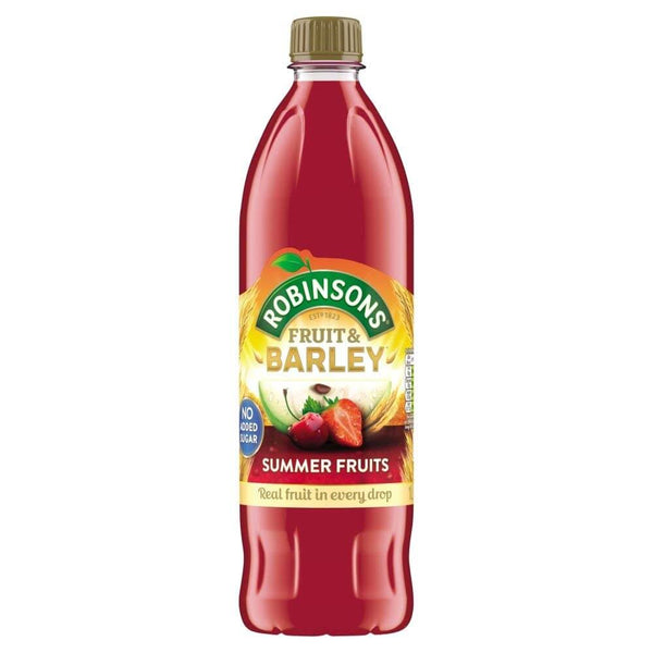 Robinsons Squash Barley Summer Fruits No Added Sugar 1L