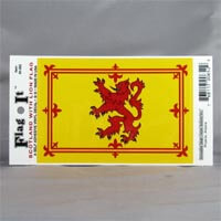 British Brands Decal Scotland Lion Flag 5" X 3.25" 10g