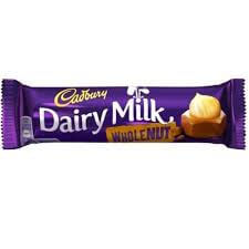 Cadbury Dairy Milk Wholenut Small Bar 45g