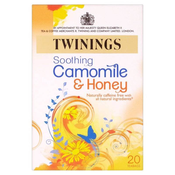 Twinings Chamomile and Honey (Pack of 20 Tea Bags) 30g