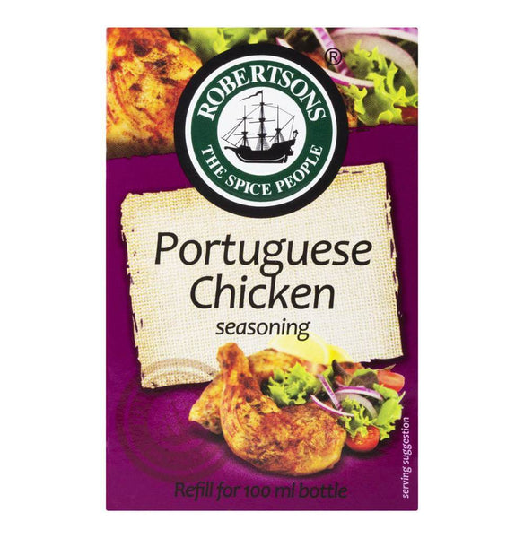 Robertsons Spice Portuguese Chicken Seasoning Refill Box 75g