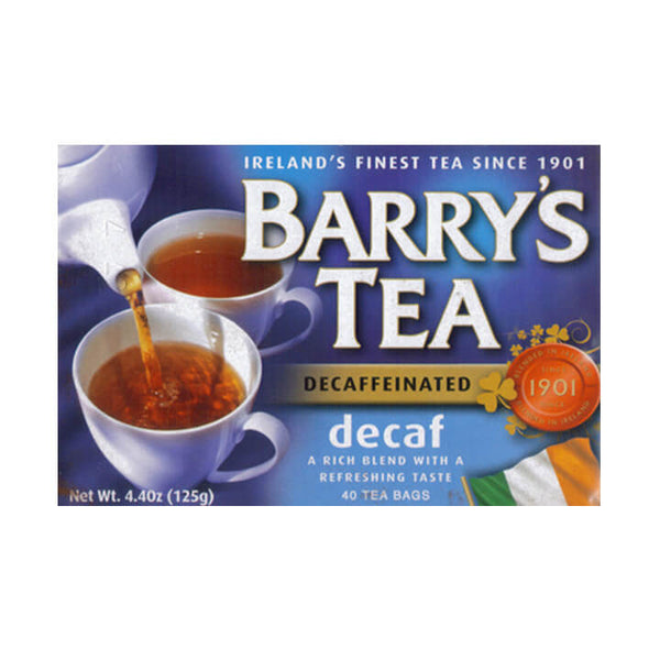 Barrys Decaf Blend Tea Bags (Pack of 40) 125g