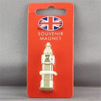 British Brands Magnet Metal Big Ben Gilt 21g