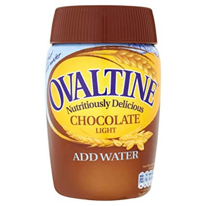 Ovaltine Chocolate Light Powder, Light Chocolate Powder 300g