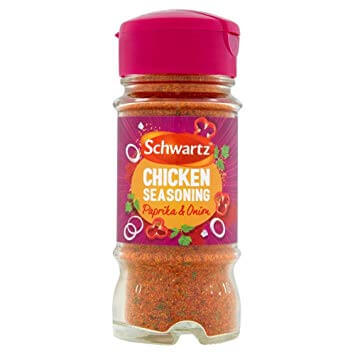 Schwartz Perfect Shake Chicken Seasoning Paprika and Onion 50g