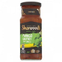 Sharwoods Chutney Green Label Mango and Chilli 360g