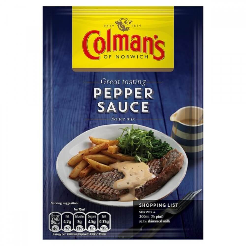 Colmans Seasoning Mix Pepper 40g