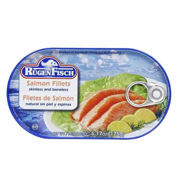 Ruegenfisch Boneless Skinless Salmon Filets 175g