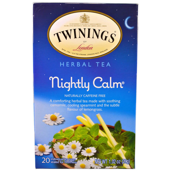 Twinings of London Nightly Calm Herbal (Pack of 20 Tea Bags) 29g