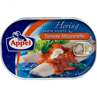 Appel Tender Heringfilets with Tomato and Mozzarella 200g
