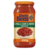 Bens Mexican Chilli Con Carne Medium Sauce 450g