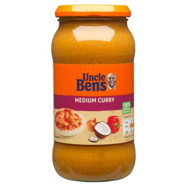 Uncle Bens Curry Medium Sauce 440g