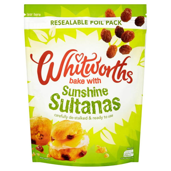 Whitworths Fruit Juicy Sultanas Bag 325g