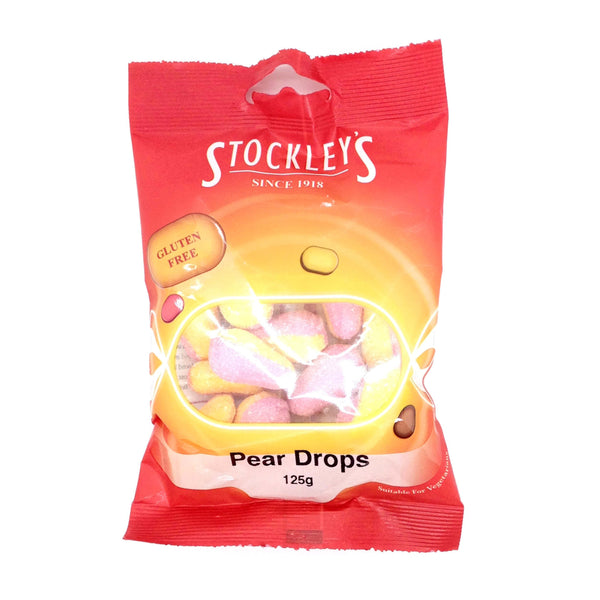 Stockleys Sweets Pear Drops 125g