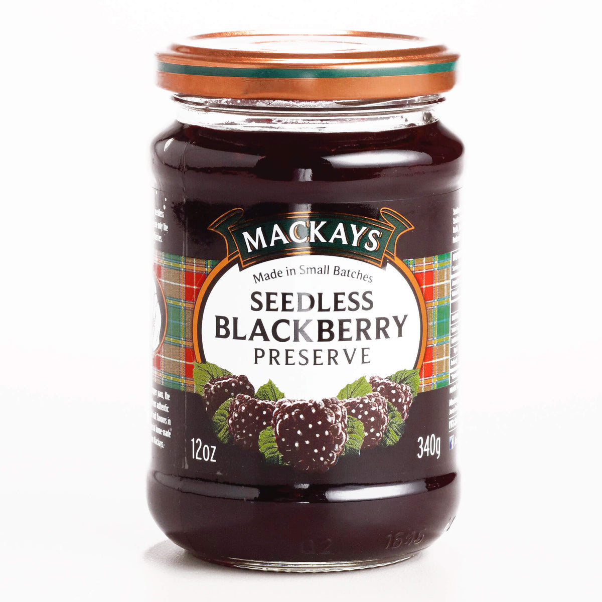 Mackays Seedless Blackberry Preserve 340g