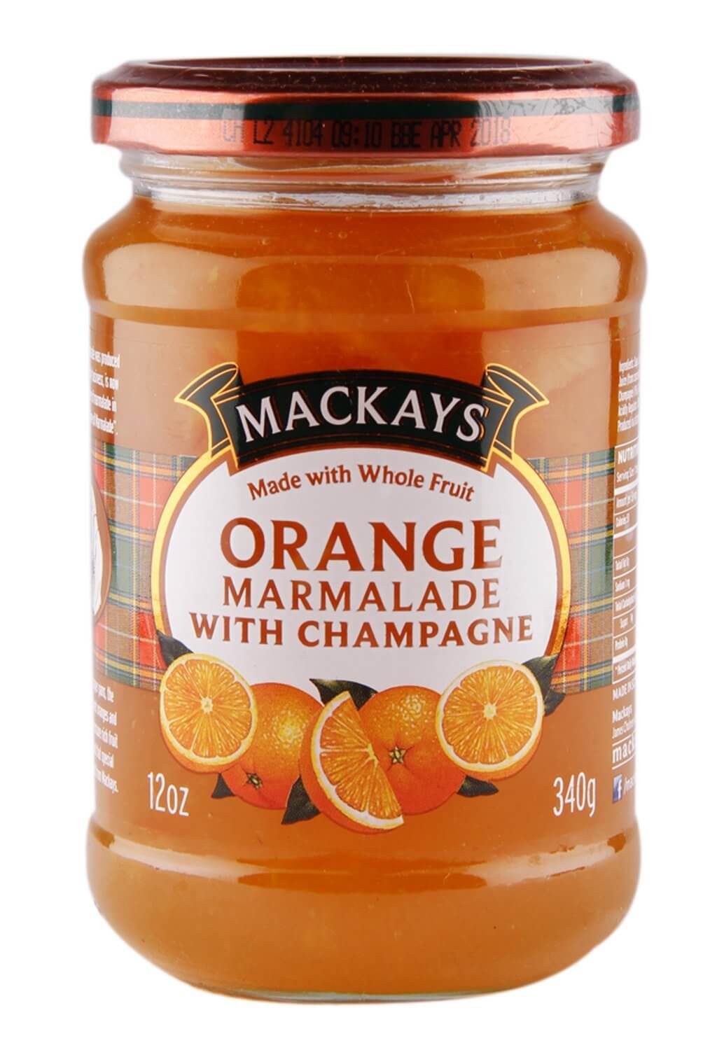 Mackays Orange and Champagne Preserve 340g