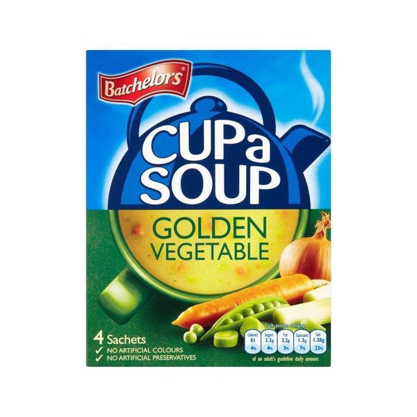 Batchelors Cup A Soup Golden Vegetable (Pack of 4) 82g