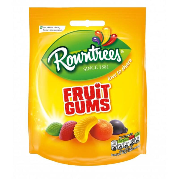 Rowntrees Fruit Gum Pouch 150g