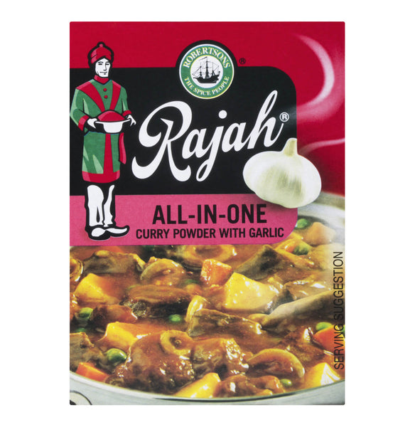 Robertsons Rajah Curry Powder - All in One Garlic Small Box 50g