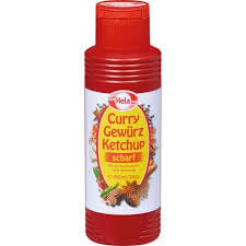 Hela Hot Curry Ketchup 348g