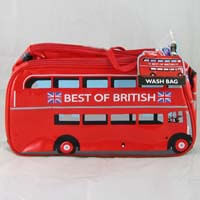 British Brands Wash Bag - London Bus 221g