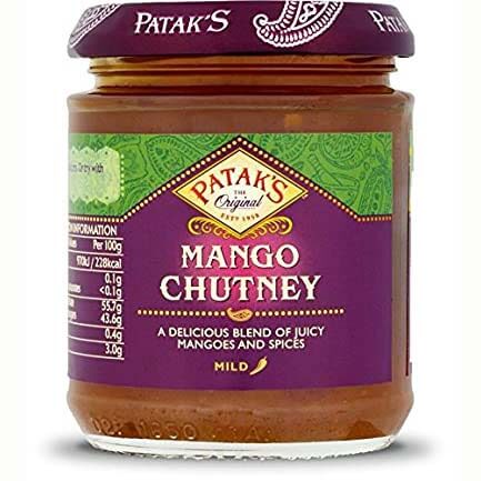 Pataks Chutney Mango Mild 340g