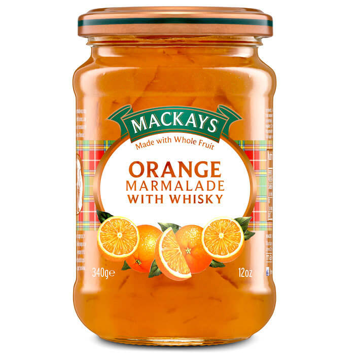 Mackays Orange with Whisky Marmalade 340g