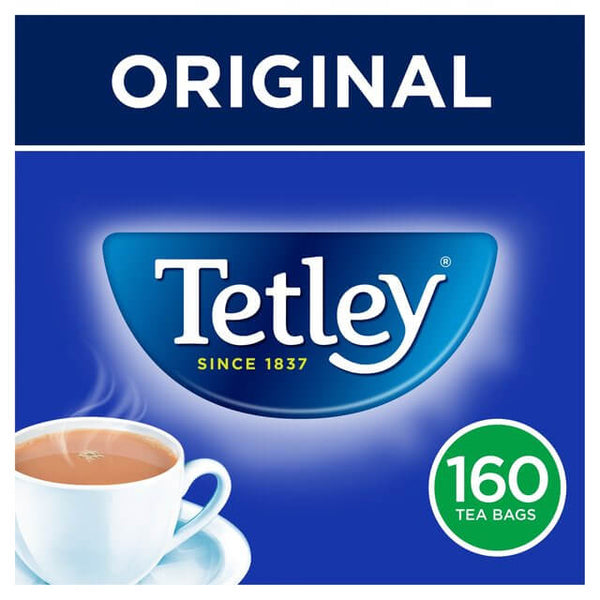 Tetley Tea Original (Pack of 160 Round Tea Bags) 500g – British Food Shop