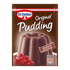 Dr Oetker Original Pudding Dark Chocolate Flavour (Pack of Three) 144g