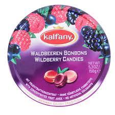Kalfany Wildberry Flavored Hard Candies 150g