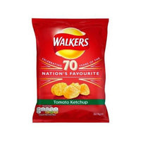 Walkers Crisps - Tomato Ketchup Flavour 32.5g
