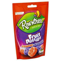 Rowntrees Fruit Pastilles -Strawberry and Blackcurrant Bag 143g