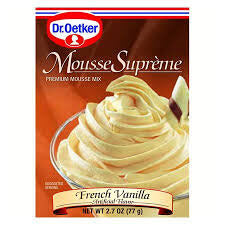 Dr Oetker French Vanilla Truffle Instant Mousse Mix, Four Servings 77g